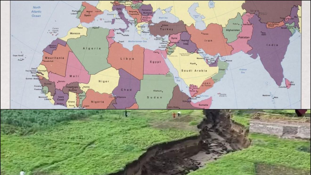 A apărut falia care va rupe continentul în două ! Experții anunță că omenirea va avea un nou ocean în câteva milioane de ani. Ce pericol pândește Africa