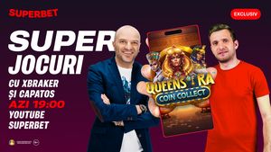 (P) Echipa e completă azi la SuperJocuri, Capatos și XBraker live pe YouTube Superbet de la 19:00