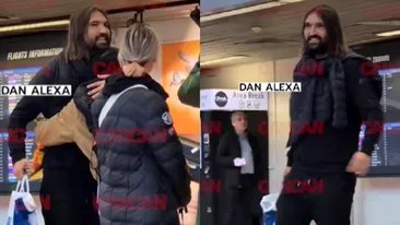 Cine e femeia care l-a îmbrățișat pe Dan Alexa pe aeroport, la revenirea din Asia Express. A strigat-o și...