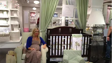 Raluca Zenga, la cumparaturi pentru trusoul bebelusului: Acum trebuie sa-mi concentrez atentia pe culori masculine