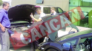 Honorius a ramas in pana cu Lamborghini