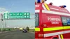 Accident cumplit pe Autostrada București – Constanța! O mașină s-a răsturnat, iar o persoană a murit