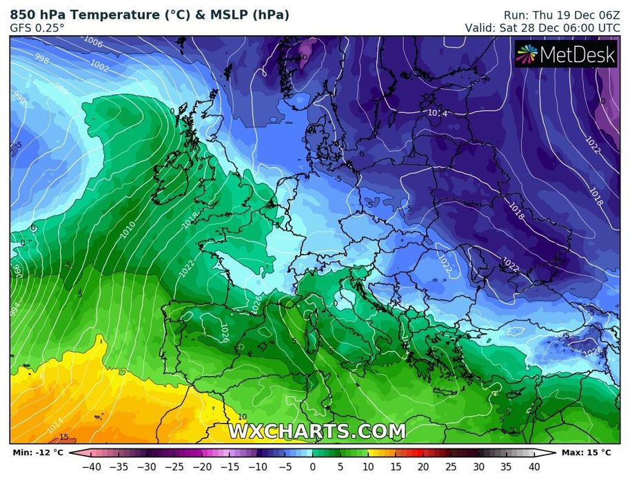 ANM, în alertă! Un ciclon mediteranean gigantic ajunge în România. Sunt anunțate ninsori viscolite și temperaturi foarte mici