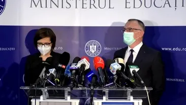 Sorin Cîmpeanu și Ioana Mihăilă, primele anunțuri despre modalitatea în care se va desfășura noul an școlar: ”La rata de infectare 6 la mie, școlile se vor închide”