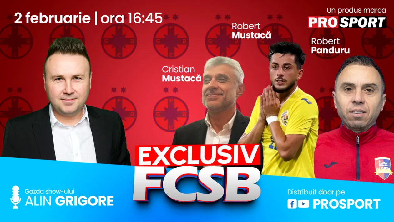 EXCLUSIV FCSB, azi de la 16:45. Victorie roș-albastră pe un stadion pustiu. Analizăm meciul și recordul negativ cu un fost câștigător al Cupei cu Steaua