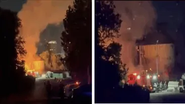 Panică în București: incendiu urmat de explozii puternice! Anunț de ULTIMA ORĂ