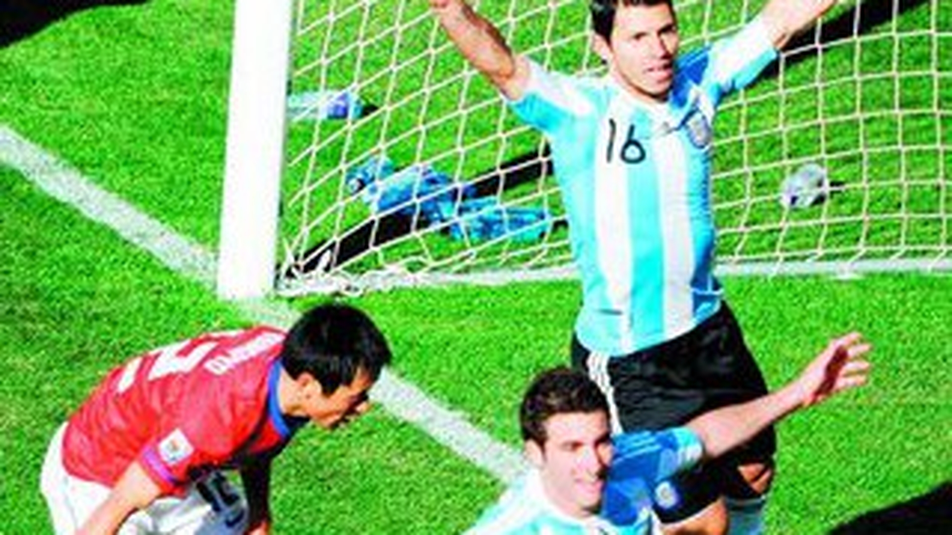 "Los Gauchos" au facut show cu coreenii