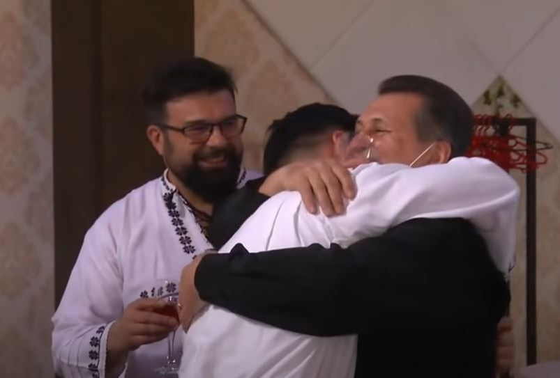 Liviu Varciu și nea Mărin. Captura video Youtube 4