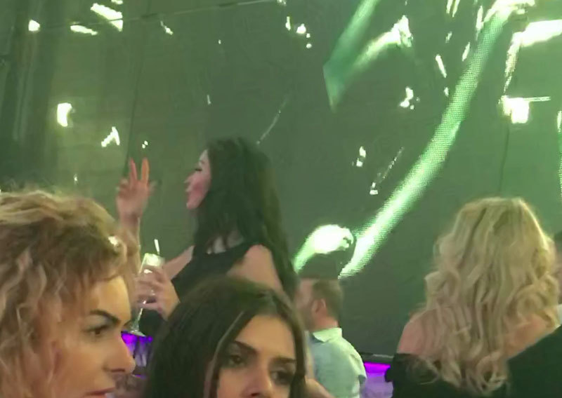 În Bamboo, Brigitte Sfăt a atras privirile tuturor