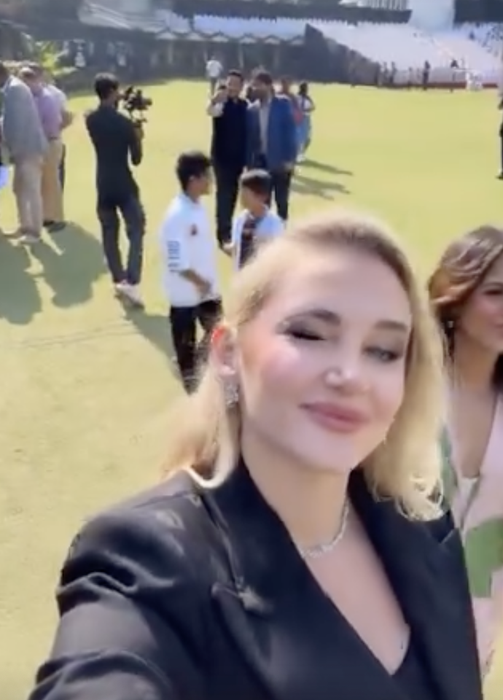 O româncă și soțul ei, prezenți la gala „GOAT India Tour 2025”. Andra Medintu s-a întâlnit cu Messi