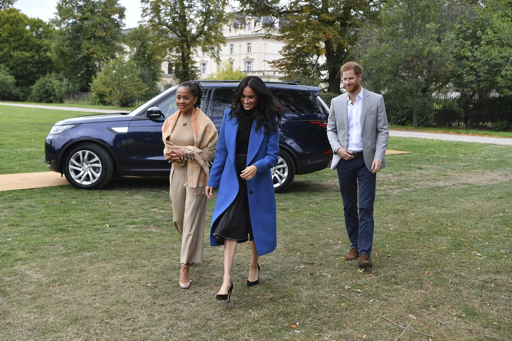 Harry și Meghan, Doria Ragland. Foto: Profimedia