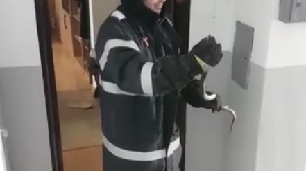O familie din Severin s-a trezit cu un şarpe în apartament! Au urmat momente de groază