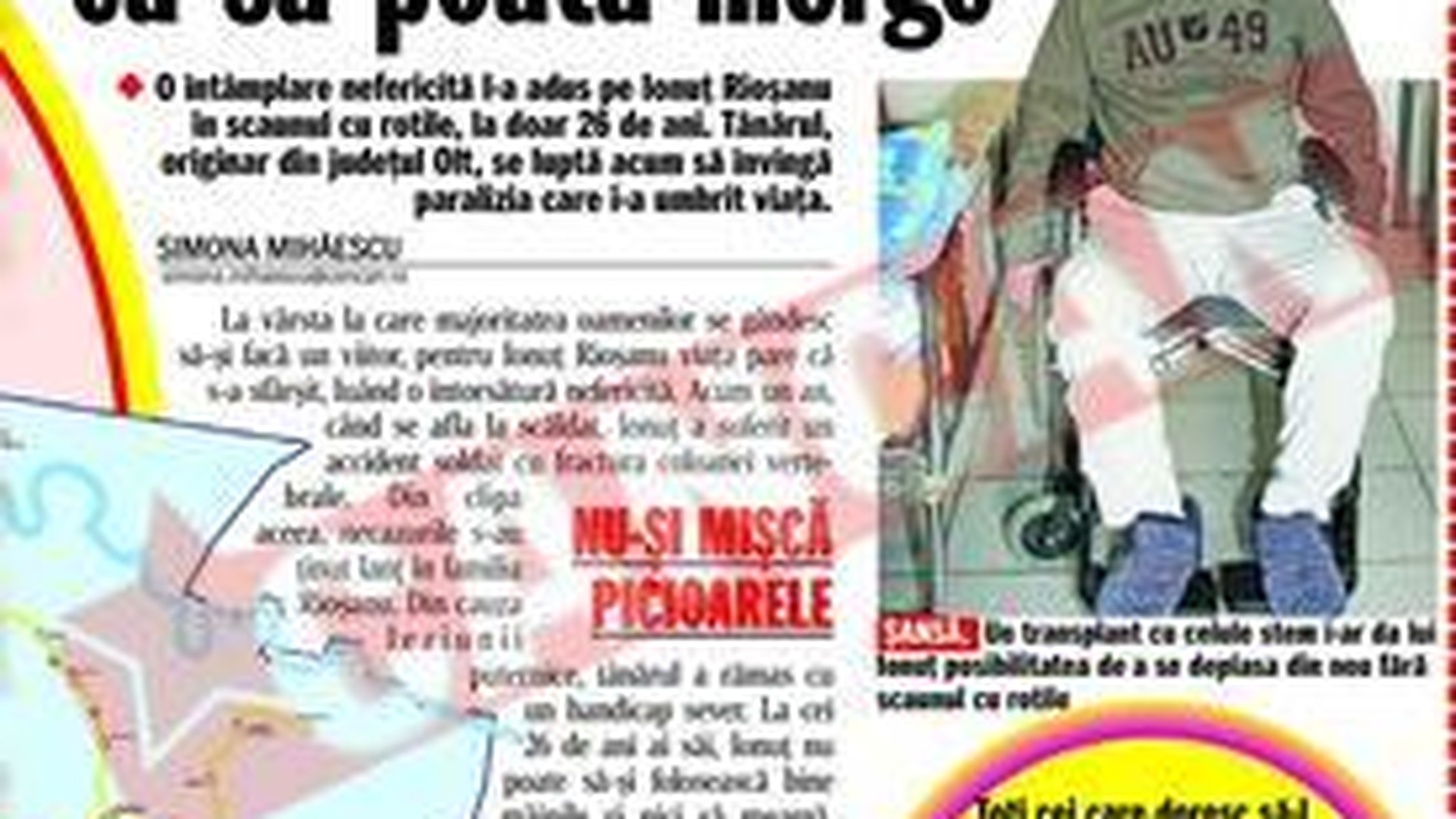 Ionut are nevoie de ajutorul cititorilor CANCAN