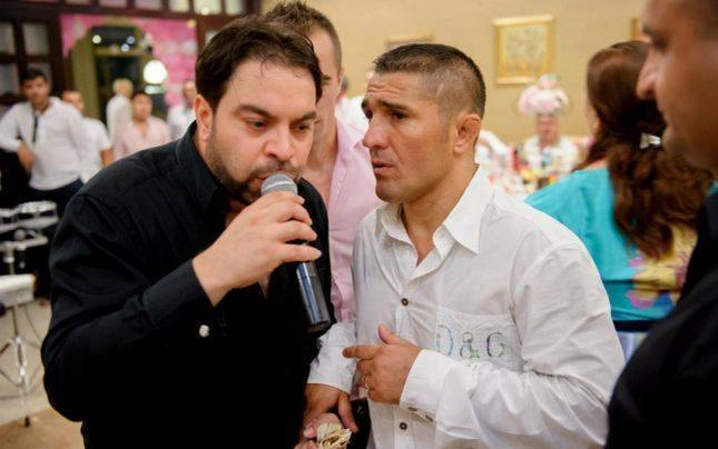 Costel Corduneanu, la o petrecere cu Florin Salam