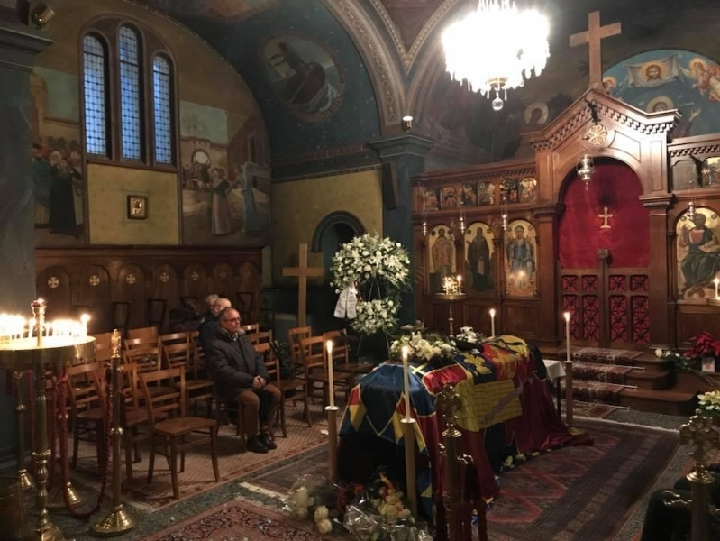 Imagine emoţionantă cu sicriul Majestăţii Sale! A fost arătată chiar de Casa Regală!
