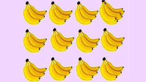 Test IQ exclusiv pentru genii | Câte banane sunt în această poză, de fapt?