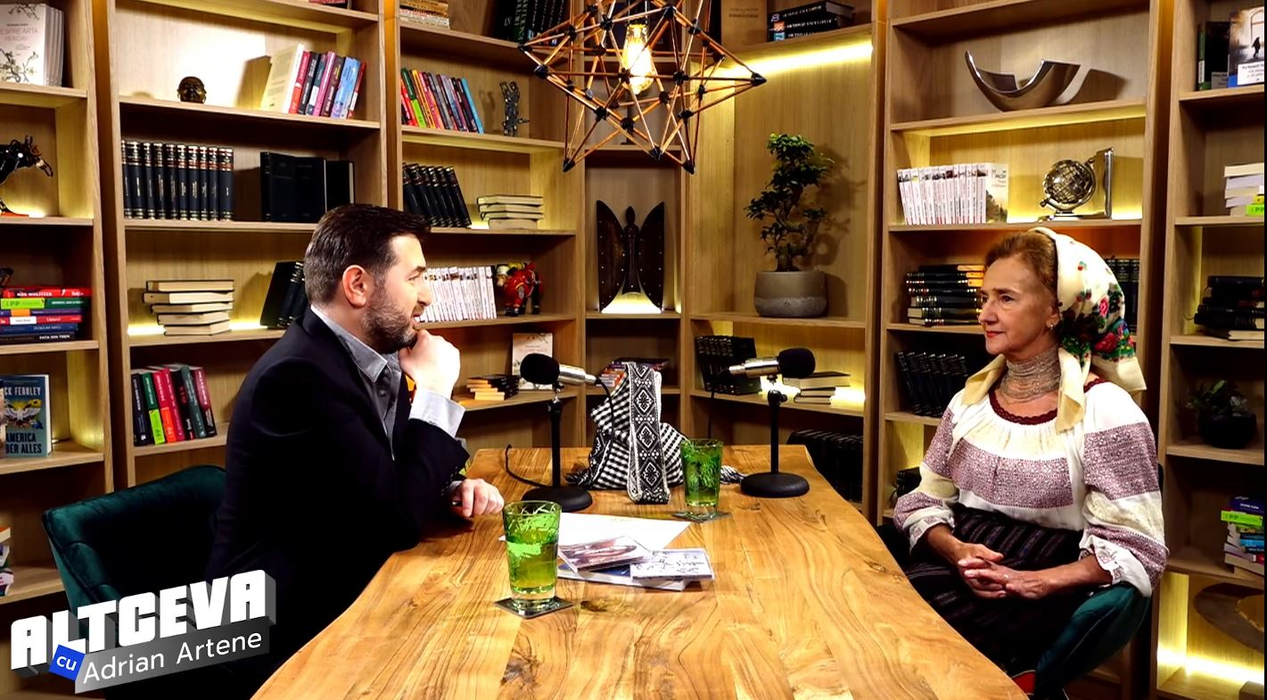Artista Sofia Vicoveanca este invitata lui Adrian Artene în cadrul podcastului ALTCEVA