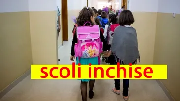Se închid școlile în Romania din cauza gripei! Lista unităților care și-au suspendat deja cursurile