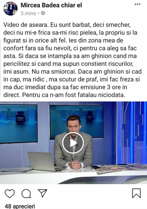 Mircea Badea a răbufnit. Cea mai radicală poziție după ce a fost făcut KO