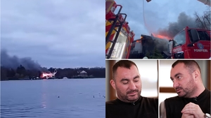 A ars Taverna Racilor a lui Pescobar! Incendiu la locația din Snagov