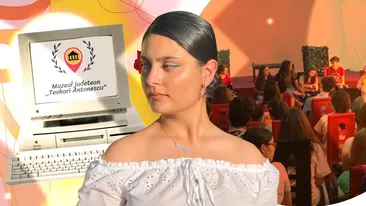 Ea este eleva din Giurgiu care a creat logo-ul muzeului din oraș