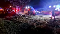 Accident cumplit pe DN41! Un tânăr de doar 27 de ani și-a pierdut viața, după ce a intrat cu mașina în copac