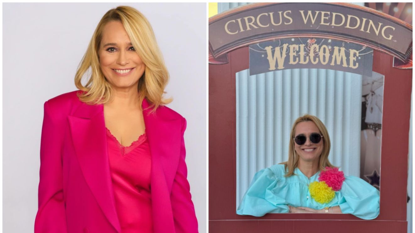 Andreea Esca, ţinută bizară la nunta Roxanei Hulpe. Au rămas uimiţi când au văzut ce "pantofi" a purtat în picioare: "Te face să..."