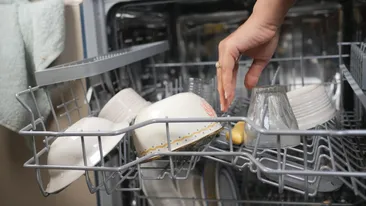 Ce se întâmplă dacă pui un prosop pe ușa mașinii de spălat vase, la finalul ciclului. Experții spun că ai procedat greșit