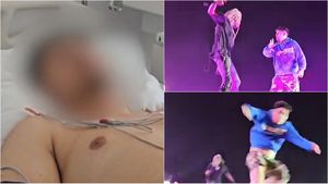 Nicolas, un adolescent de 15 ani, a ajuns la ATI după ce artistul lui preferat l-a îndemnat să sară de pe scena Beach, please!