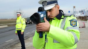 Buzău: Şofer prins când circula cu 213 kilometri la oră pe DN 2