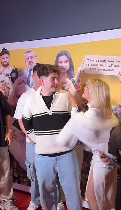 Loredana uimește din nou! Artista a sărutat un celebru tiktoker la premiera Mentorii! Bisoi a rămas fără cuvinte