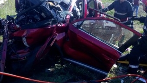Tragedie pe DN 5! O femeie a murit, două persoane, rănite grav în accident! A intervenit elicopterul SMURD
