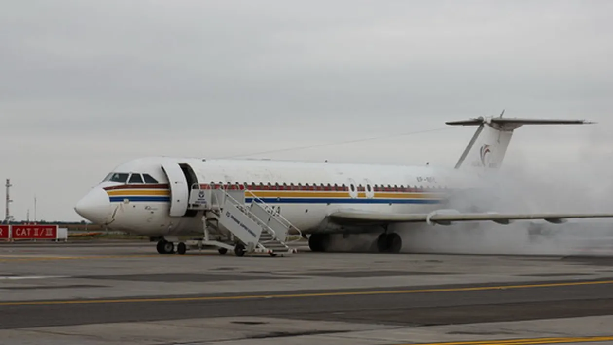 Patru morti intr-un accident aviatic pe Henri Coanda! Din fericire totul a fost un test!