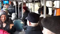 Zeci de vasluieni, uitați în autobuz de un șofer. Bărbatul a plecat să-și cumpere de mâncare