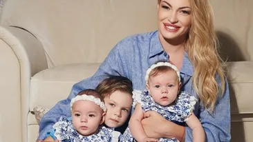 Valentina Pelinel, anunț emoționant prin intermediul unei poze de album cu gemenele