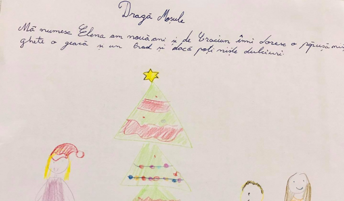 Emoționant! Ce își doresc copiii din satele sărace de la Moș Crăciun: „Niște dulciuri și ceva de mâncare”. FOTO