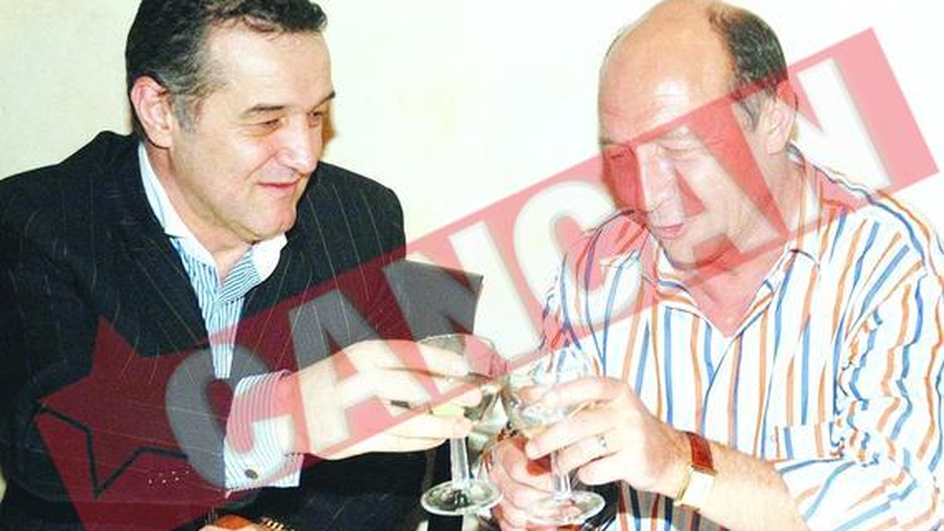 Basescu da de baut la Cotroceni
