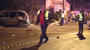 Accident teribil lângă Bucureşti - Un bunic şi doi copii au fost spulberaţi de pe trotuar!