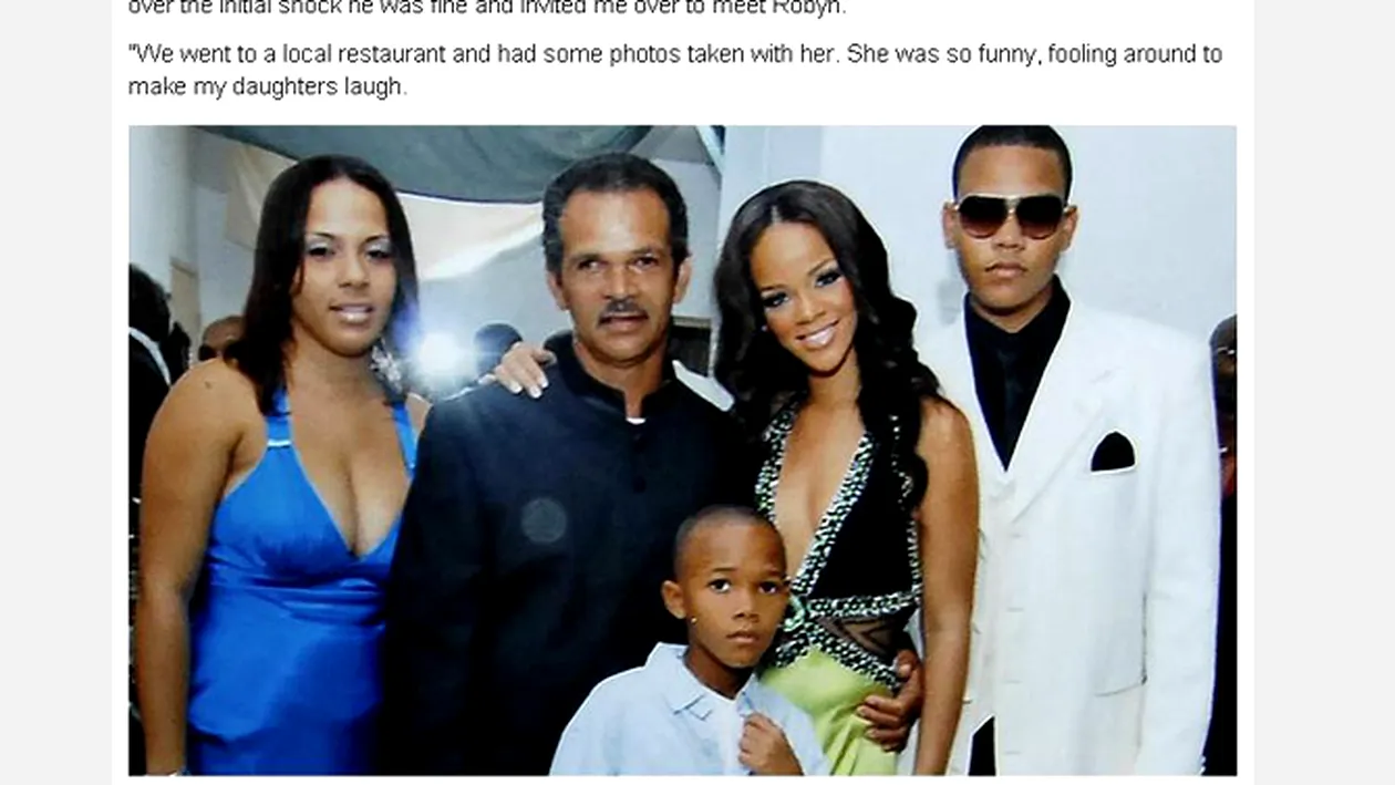 Rihanna are o familie secreta! VEZI AICI  fotografii cu surorile si fratele ei!
