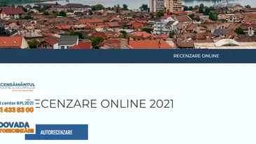 Cât dureză să faci recensământul online. Mai sunt doar câteva zile