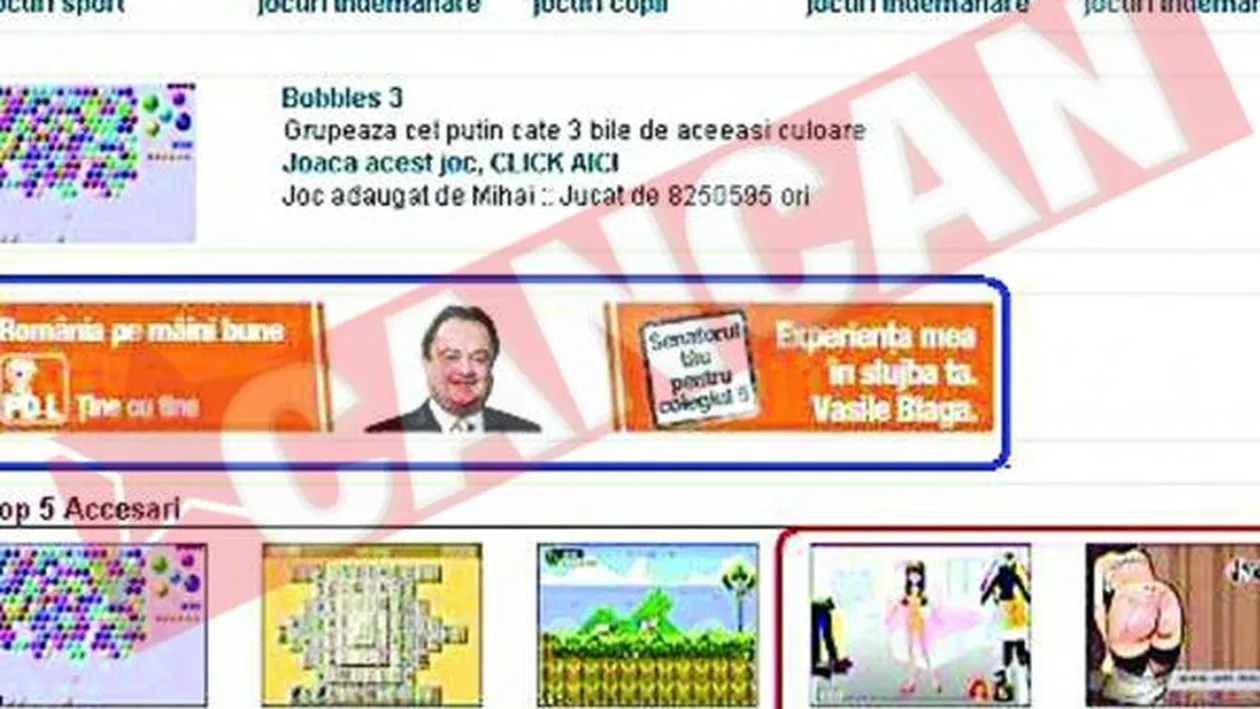 Vasile Blaga, la oferta cu Loveste Fundu