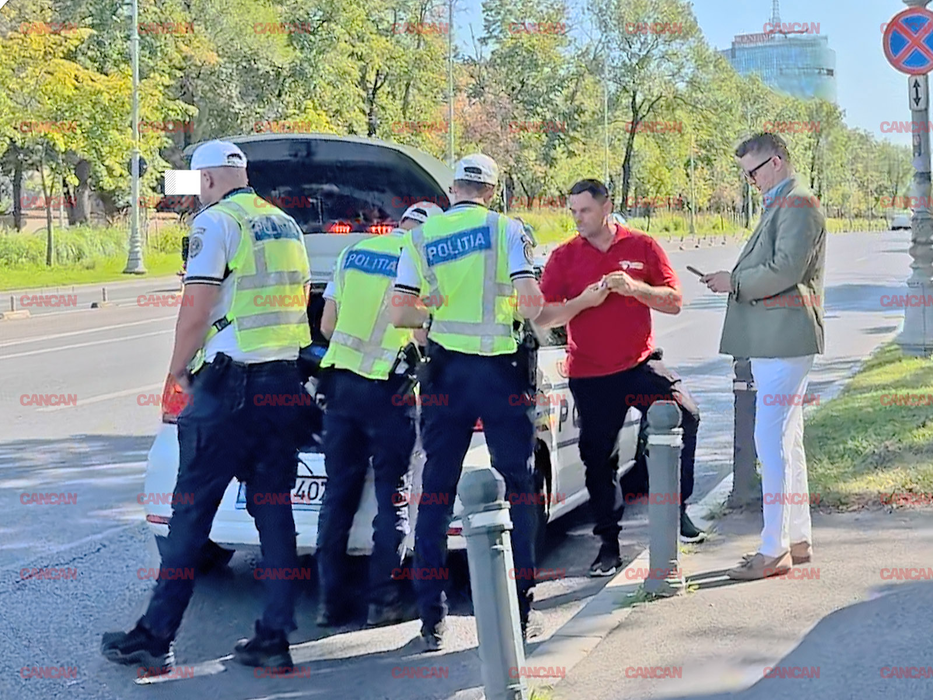 Adi Sînă a fost implicat într-o tamponare ușoară