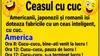 BANC | Ceasul cu cuc: SUA vs Japonia vs România