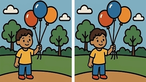Test de inteligență | 3 diferențe în 49 de secunde: Le puteți identifica?