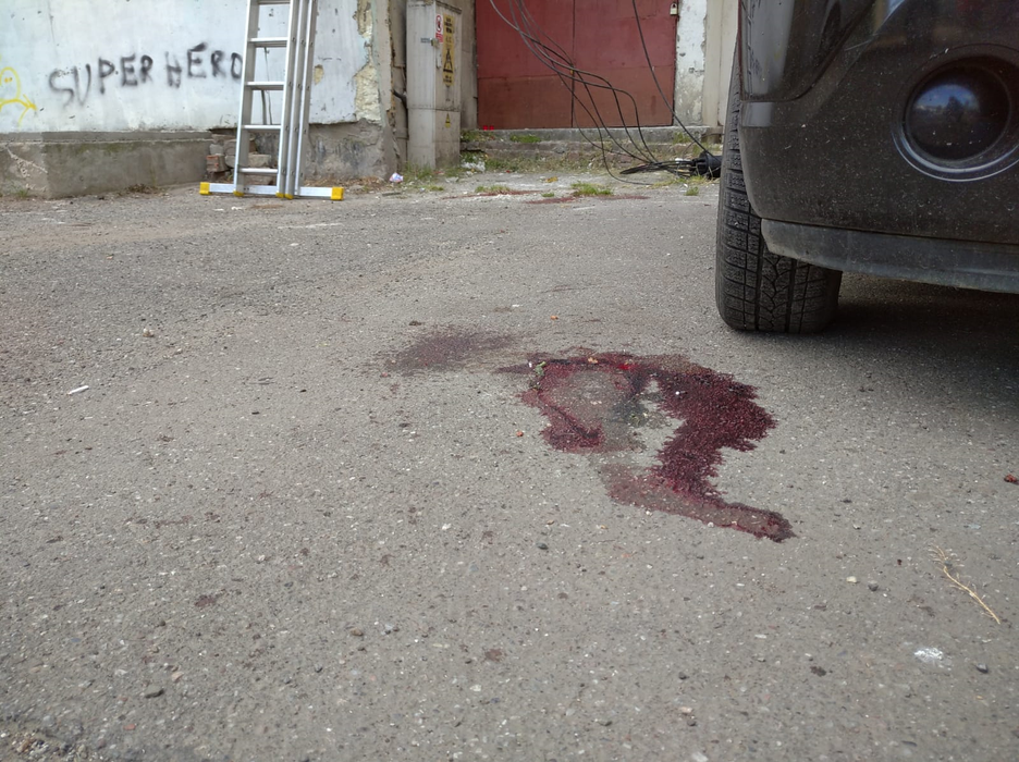 Locul unde a fost descoperit cadavrul