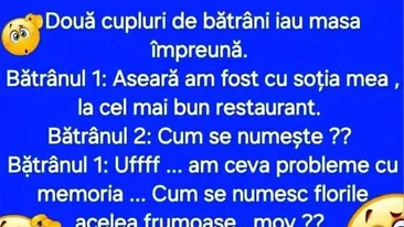 BANC | Aseară am fost cu soția mea la cel mai bun restaurant