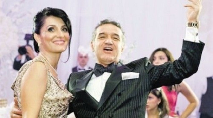 Gigi Becali și soția sa au participat la nunta lui Valentin Becali