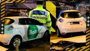 Un polițist a fost lovit intenționat cu mașina de un șofer Bolt. După ce agenții l-au luat cu radarul, i-a înjurat și...