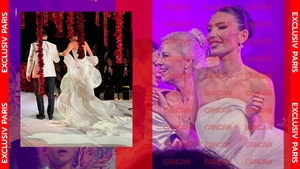 Rochia de mireasă - o superbă copie Iris van Herpen, făcută în India! ”Prințesa Ochelarilor” a strălucit la nunta de 3 milioane € cu o creație desprinsă, parcă, dintr-un basm