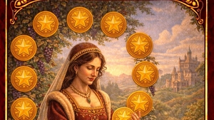 Cartea de tarot a zilei 23 decembrie: Nouă de Monede îți aduce abundență și stabilitate